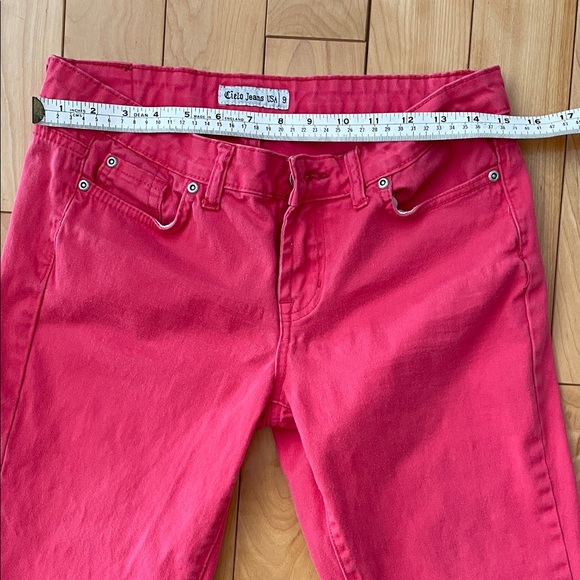 29.  CIELO  Bright Pink Women's Straight Leg Jeans - Picture 3 of 9